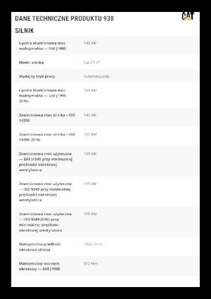 Radlader Caterpillar 938