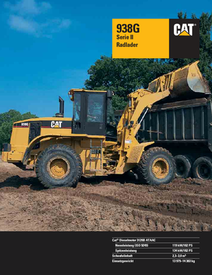 Radlader Caterpillar 938G II