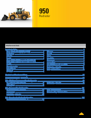 Radlader Caterpillar 950