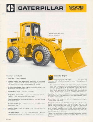 Radlader Caterpillar 950B