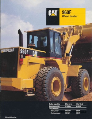 Radlader Caterpillar 950F