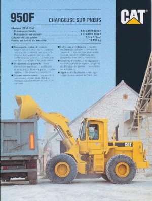 Radlader Caterpillar 950F