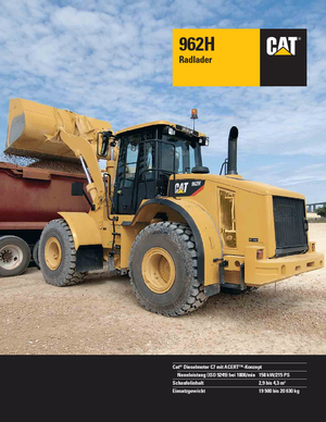 Radlader Caterpillar 962H