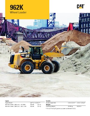 Radlader Caterpillar 962K