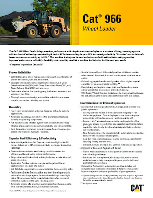 Radlader Caterpillar 966