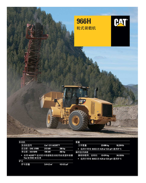 Radlader Caterpillar 966H