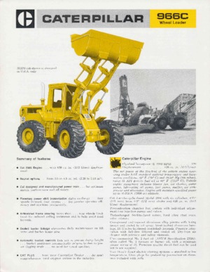 Radlader Caterpillar 966C