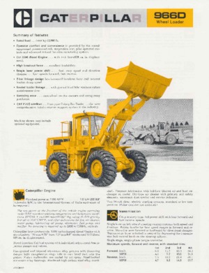 Radlader Caterpillar 966D