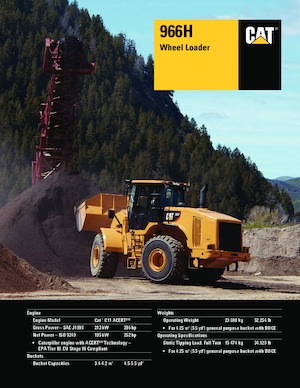 Radlader Caterpillar 966H