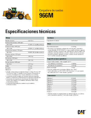 Radlader Caterpillar 966M