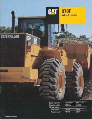 Radlader Caterpillar 970F