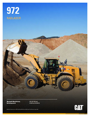 Radlader Caterpillar 972