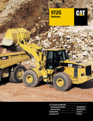 Radlader Caterpillar 972 G