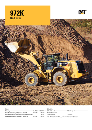 Radlader Caterpillar 972K