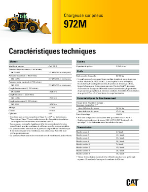 Radlader Caterpillar 972M
