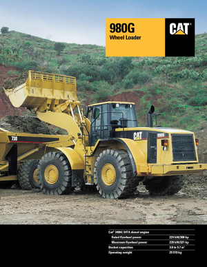 Radlader Caterpillar 980 G