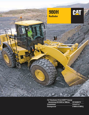 Radlader Caterpillar 980H