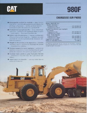 Radlader Caterpillar 980F