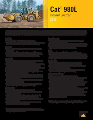 Radlader Caterpillar 980L