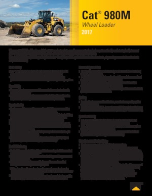 Radlader Caterpillar 980M