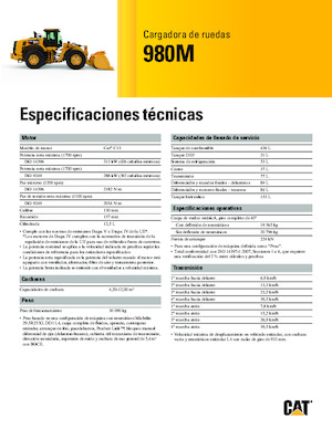 Radlader Caterpillar 980M