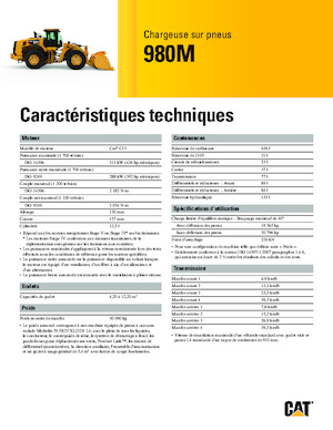 Radlader Caterpillar 980M