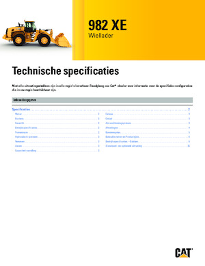 Radlader Caterpillar 982 XE