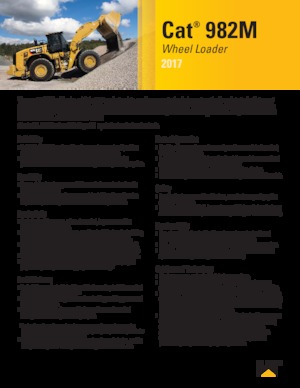 Radlader Caterpillar 982M