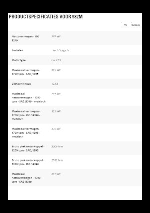 Radlader Caterpillar 982M