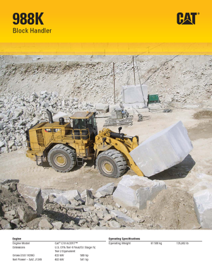 Radlader Caterpillar 988K