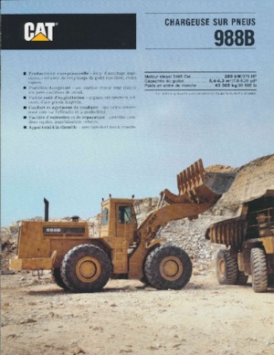 Radlader Caterpillar 988B