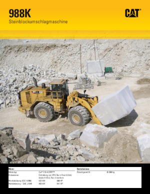 Radlader Caterpillar 988K