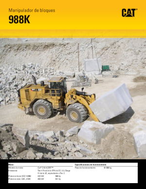 Radlader Caterpillar 988K