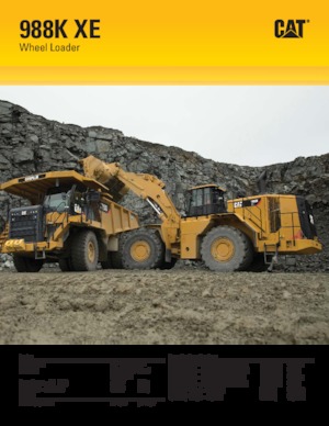 Radlader Caterpillar 988K XE
