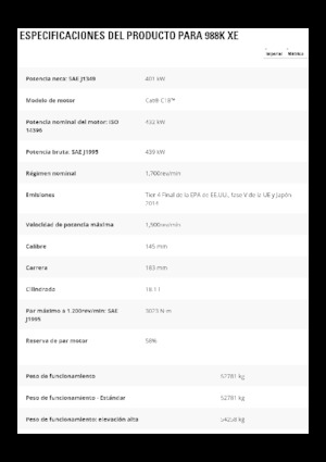 Radlader Caterpillar 988K XE