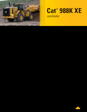 Radlader Caterpillar 988K XE