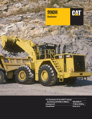 Radlader Caterpillar 990H