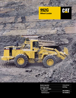 Radlader Caterpillar 992 G