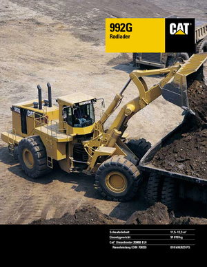 Radlader Caterpillar 992 G