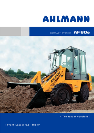 Radlader Ahlmann AF 60 e