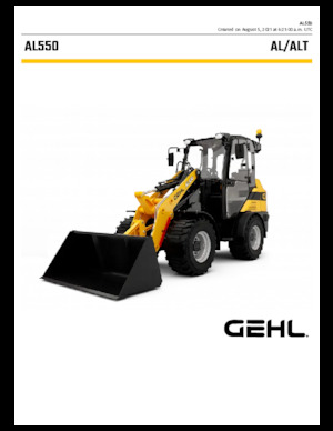Radlader Gehl AL550