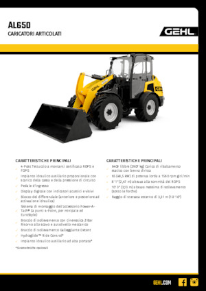 Radlader Gehl AL650