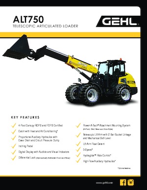 Radlader Gehl ALT750