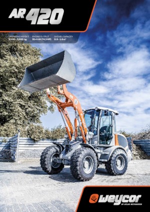 Radlader weycor AR 420