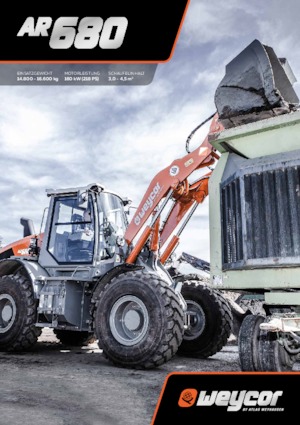 Radlader weycor AR 680