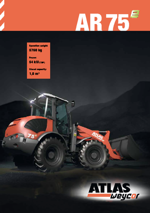 Radlader Atlas-weycor AR 75 e