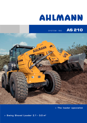 Radlader Ahlmann AS 210 e