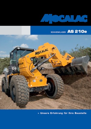 Radlader Mecalac AS 210 e