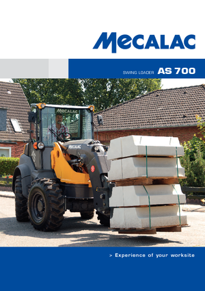 Radlader Mecalac AS 700
