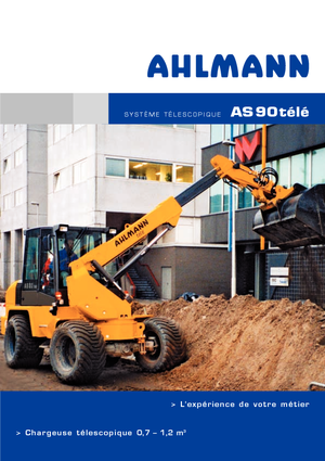 Radlader Ahlmann AS 90 tele